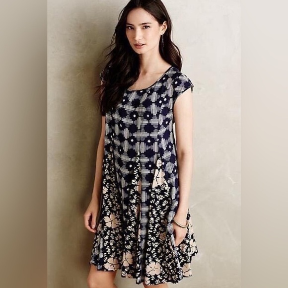 Maeve Dresses & Skirts - Maeve Indiga Patterned Swing Dress